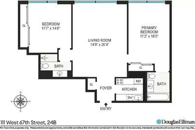 111 W 67th Street #24B, New York City, NY 10023 - Photo 9
