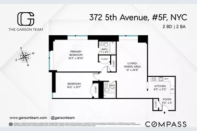 372 5th Avenue #5F, New York City, NY 10018 - Photo 9