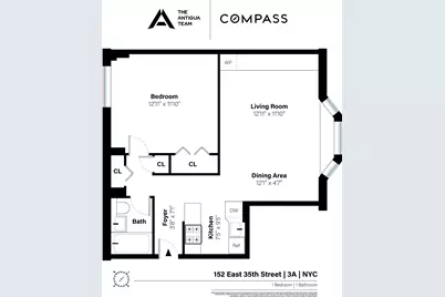 152 E 35th Street #3A, New York City, NY 10016 - Photo 13