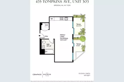 435 Tompkins Avenue #303, New York City, NY 11216 - Photo 9