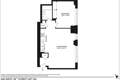 540 W 28th Street #8H, New York City, NY 10001 - Photo 11