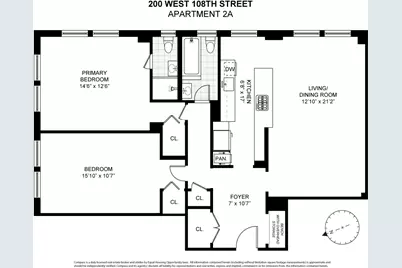 200 W 108th Street #2A, New York City, NY 10025 - Photo 13