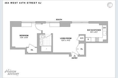464 W 44th Street #6J, New York City, NY 10036 - Photo 15