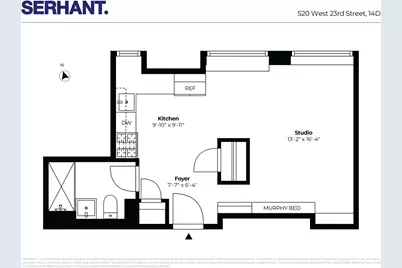520 W 23rd Street #14D, New York City, NY 10011 - Photo 17