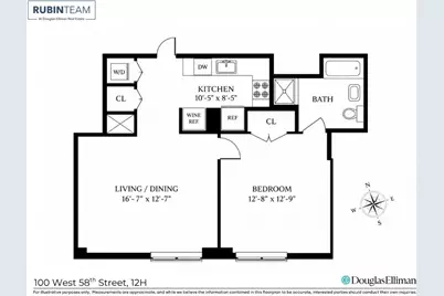 100 W 58th Street #12H, New York City, NY 10019 - Photo 9