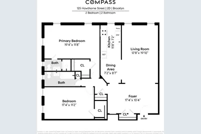 125 Hawthorne Street #2D, New York City, NY 11225 - Photo 11