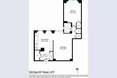 333 E 53rd Street #1F, New York City, NY 10022 - Photo 15