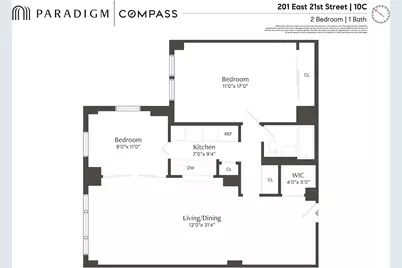 201 E 21st Street #10C, New York City, NY 10010 - Photo 7
