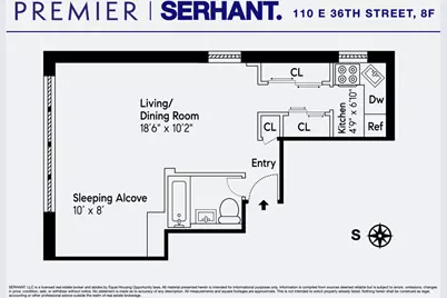 110 E 36th Street #8F, New York, NY 10016 - Photo 9