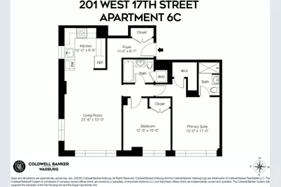 201 W 17th Street #6C, New York City, NY 10011 - Photo 15