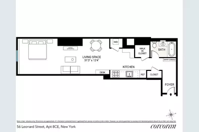 56 Leonard Street #8CE, New York, NY 10013 - Photo 1
