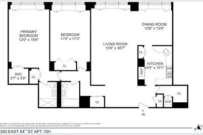 340 E 64th Street #10H, New York City, NY 10065 - Photo 15