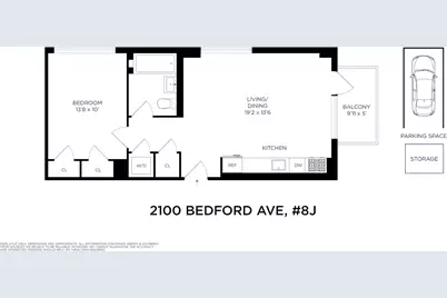 2100 Bedford Avenue #8J, New York City, NY 11226 - Photo 9
