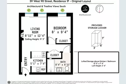 59 W 90th Street #1F, New York City, NY 10024 - Photo 13