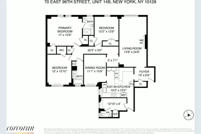 70 E 96th Street #14B, New York, NY 10128 - Photo 13