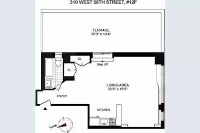 310 W 56th Street #12F, New York City, NY 10019 - Photo 9