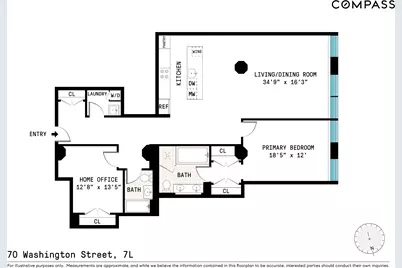 70 Washington Street #7L, New York City, NY 11201 - Photo 17
