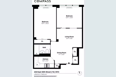 240 E 46th Street #7G, New York City, NY 10017 - Photo 13