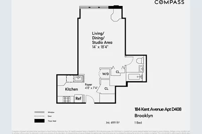 184 Kent Avenue #D408, New York City, NY 11249 - Photo 15