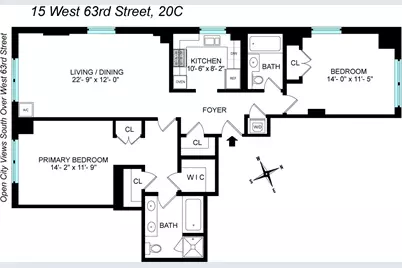 15 W 63rd Street #20C, New York City, NY 10023 - Photo 7