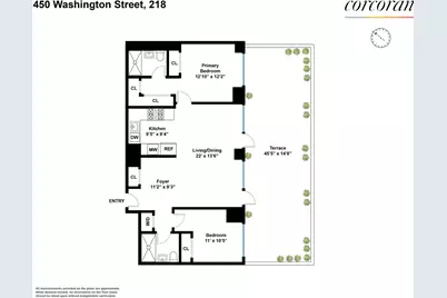450 Washington Street #218, New York City, NY 10013 - Photo 21