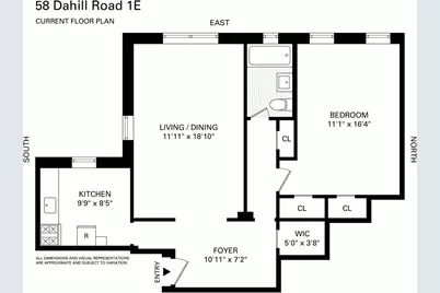 58 Dahill Road #1E, New York City, NY 11218 - Photo 5
