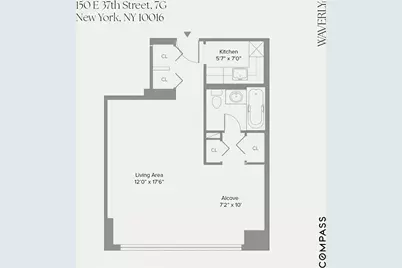 150 E 37th Street #7G, New York City, NY 10016 - Photo 7