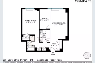 333 E 66th Street #14K, New York, NY 10065 - Photo 7