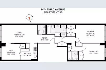 1474 3rd Avenue #3S, New York City, NY 10028 - Photo 9
