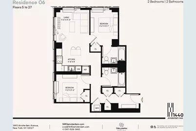 1440 Amsterdam Avenue #1706, New York City, NY 10027 - Photo 21
