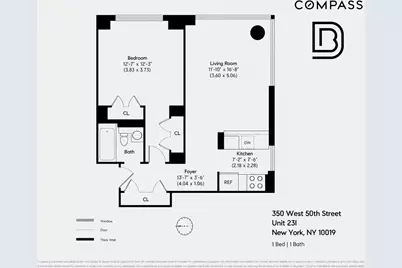 350 W 50th Street #23I, New York City, NY 10019 - Photo 5