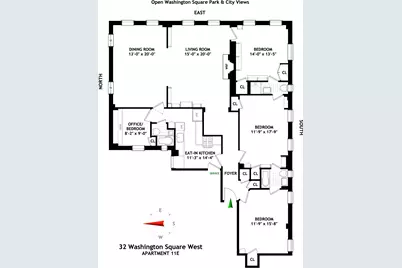 32 Washington Square W #11E, New York City, NY 10011 - Photo 21