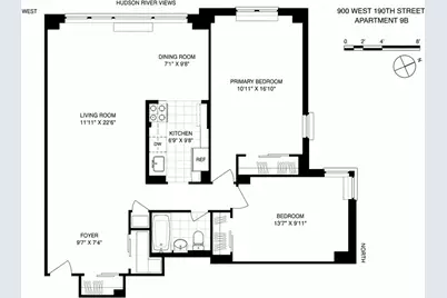 900 W 190th Street #9B, New York City, NY 10040 - Photo 9
