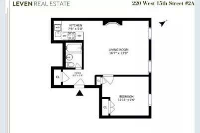220 W 15th Street #2A, New York, NY 10011 - Photo 7