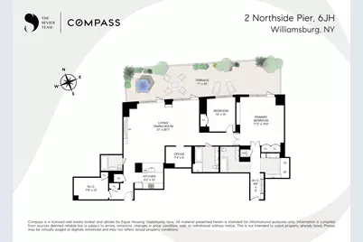 2 Northside Piers #6J, New York City, NY 11249 - Photo 19