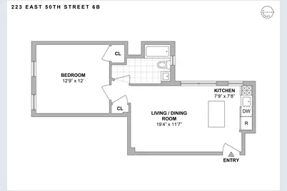 223 E 50th Street #6B, New York City, NY 10022 - Photo 7