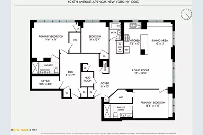 69 5th Avenue #9GH, New York, NY 10003 - Photo 15