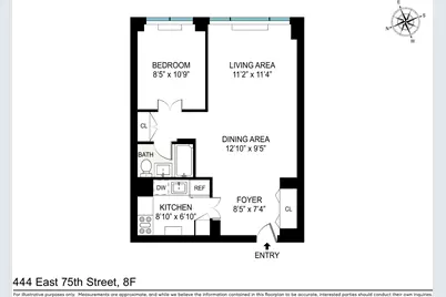 444 E 75th Street #8-F, New York City, NY 10021 - Photo 7