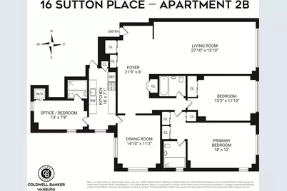 16 Sutton Place #2B, New York City, NY 10022 - Photo 15