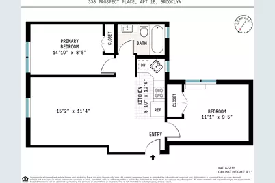 338 Prospect Place #1B, New York City, NY 11238 - Photo 7