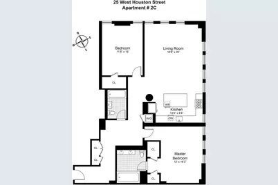 25 W Houston Street #2C, New York City, NY 10012 - Photo 15