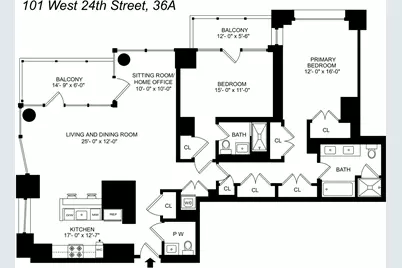 101 W 24th Street #36A, New York City, NY 10011 - Photo 25