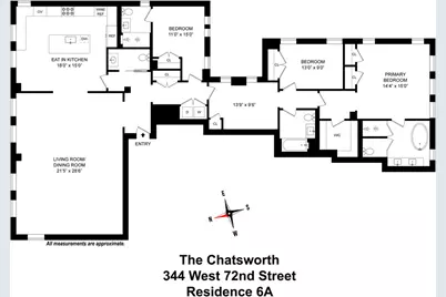 344 W 72nd Street #6A, New York City, NY 10023 - Photo 17