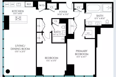 460 W 42nd Street #Penthouse 1J, New York, NY 10036 - Photo 9