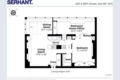 200 E 58th Street #16F, New York, NY 10022 - Photo 9