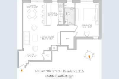60 E 9th Street #316, New York, NY 10003 - Photo 9