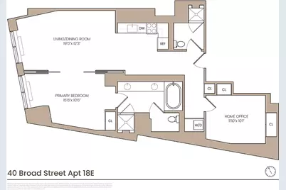 40 Broad Street #18E, New York City, NY 10004 - Photo 11