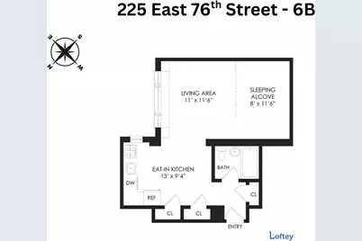 225 E 76th Street #6B, New York City, NY 10021 - Photo 7