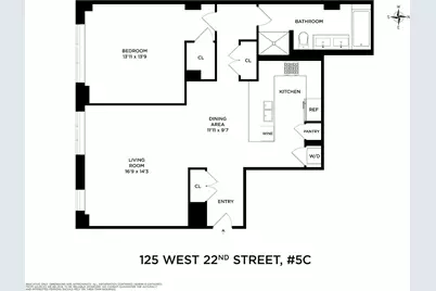 125 W 22nd Street #5-C, New York City, NY 10011 - Photo 11
