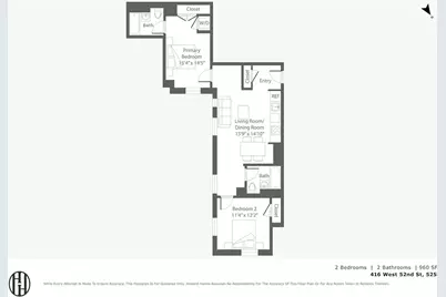 416 W 52nd Street #525, New York City, NY 10019 - Photo 19